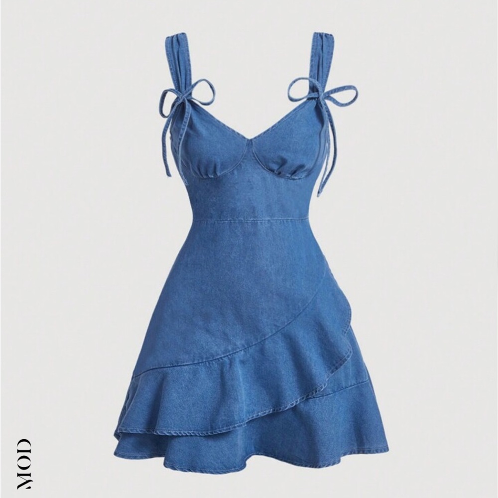 NWT SHEIN jean dress size L